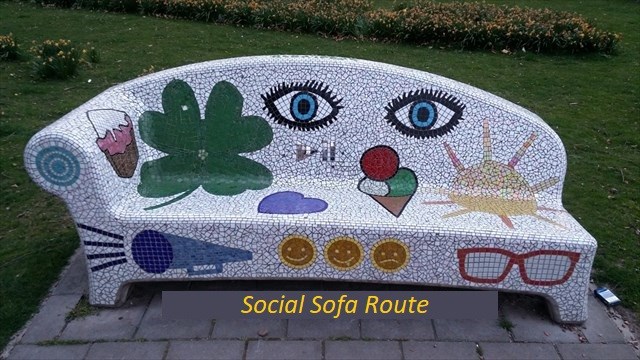 Interpersoonlijk meest geleider Social Sofa Route Veldhoven